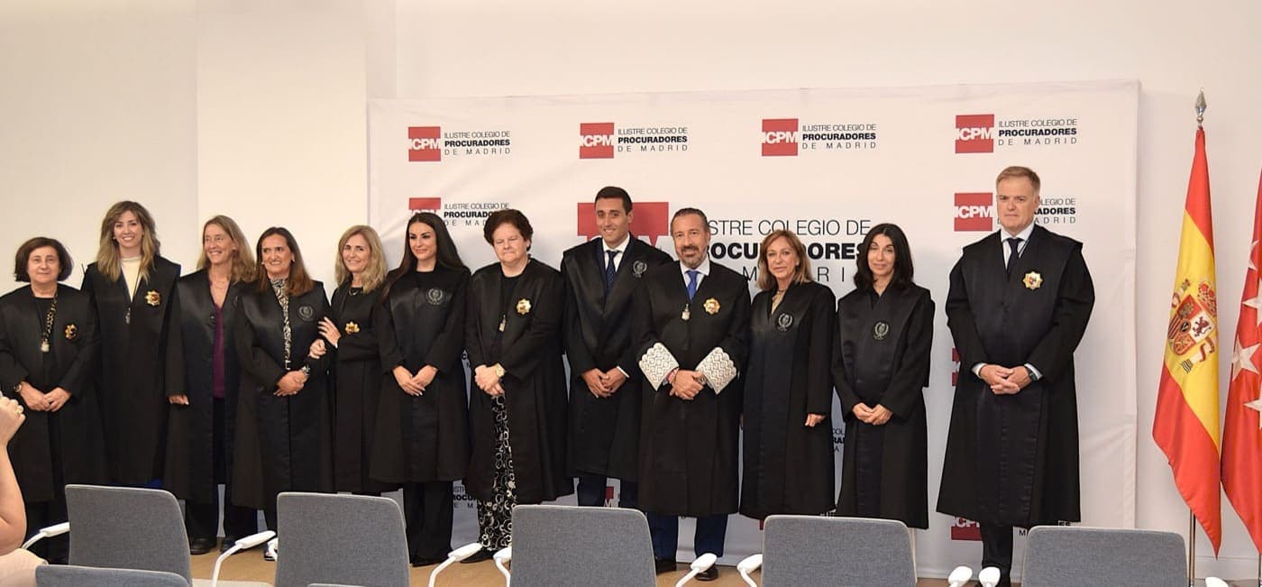 Imagen del artículo Acto de Jura de nuevos compañeros procuradores sobre Madrid